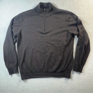 Brunella Gori Merino Wool Half-Zip Sweater